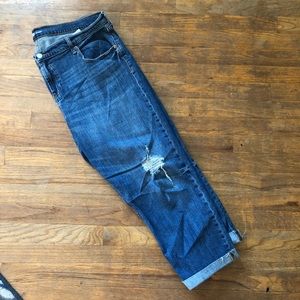 Old Navy Distressed Boyfriend Jeans